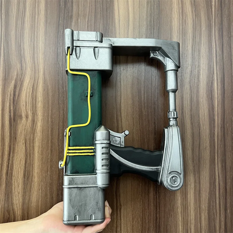 تداعيات 4 بندقية الليزر بندقية سلاح البنادق 1:1 تأثيري دور اللعب نموذج دمى هدايا المطاط لا اطلاق النار السلامة بولي PU المطاط لعبة الهالوين