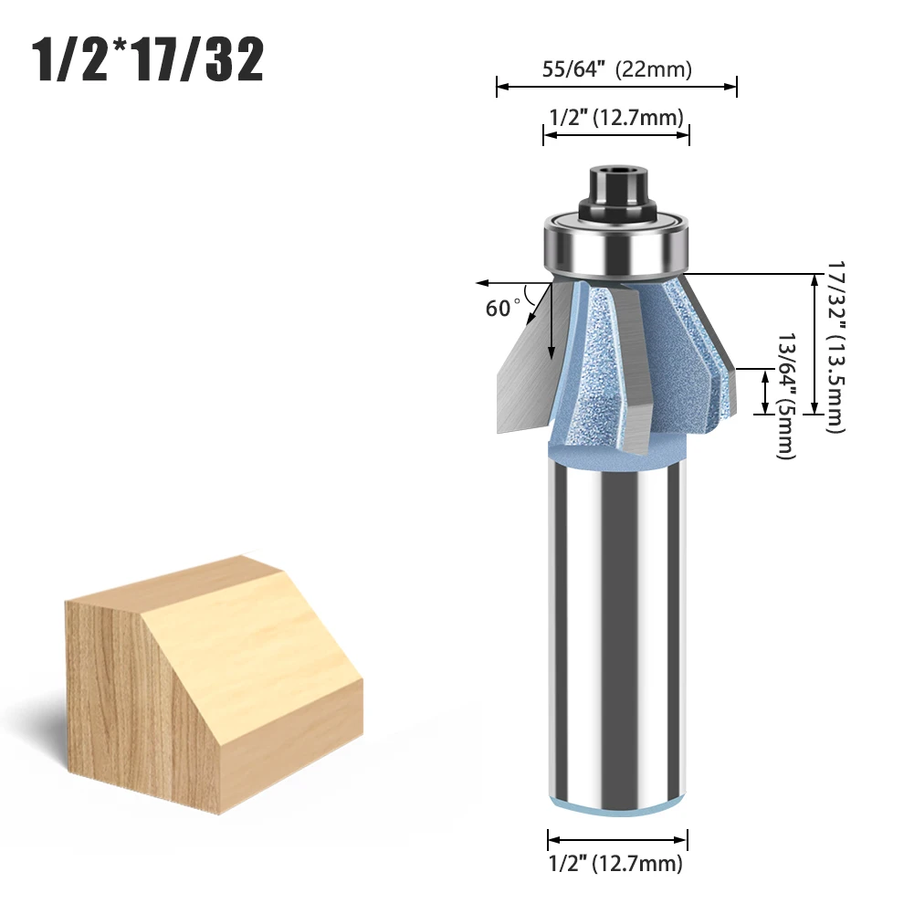 1pc 6mm Schaft 60/90/120/150 Grad V Form Holz Fräs... - Viceal 1pc 6mm Schaft 60/90/120/150 Grad V Form Holz Fräs... - Viceal