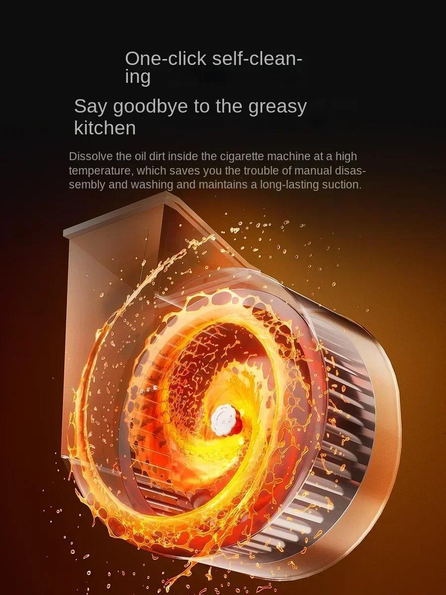 Hemisphere small range hood home kitchen large suction small size rental house oil suction and discharge apartment hoo