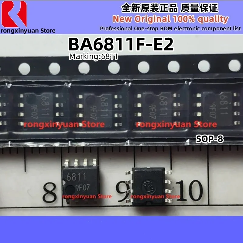10 шт. BA8521F-E2 BA8521F BA8521 BA6817F-E2 BA6817F BA6817 BA6814F-E2 BA6814F BA6814 BA6811F-E2 BA6811F BA6811 SOP-8 100% новый