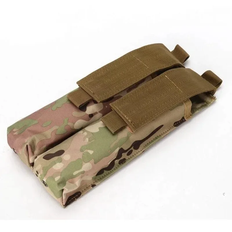 Tactical  P90 Molle Double Magazine Pouch Outdoor Utility Hunting Waist Bag UMP Dump Drop Mag Holster Pouches