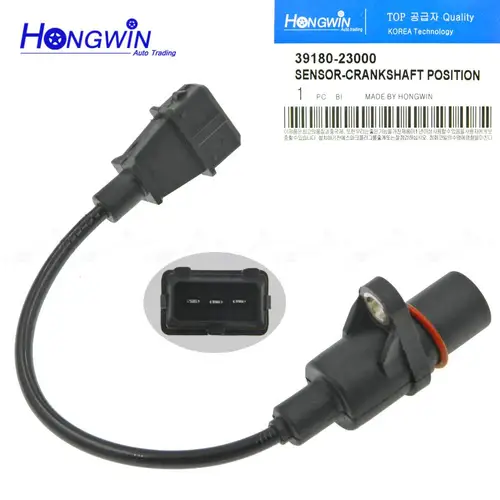 39180-23000 Sensor de posición del cigüeñal compatible con Hyundai Accent Elantra 1.6L 1.8L 2.0L KIA RIO 1.6L 06-11 3918022090 3918022050   22030