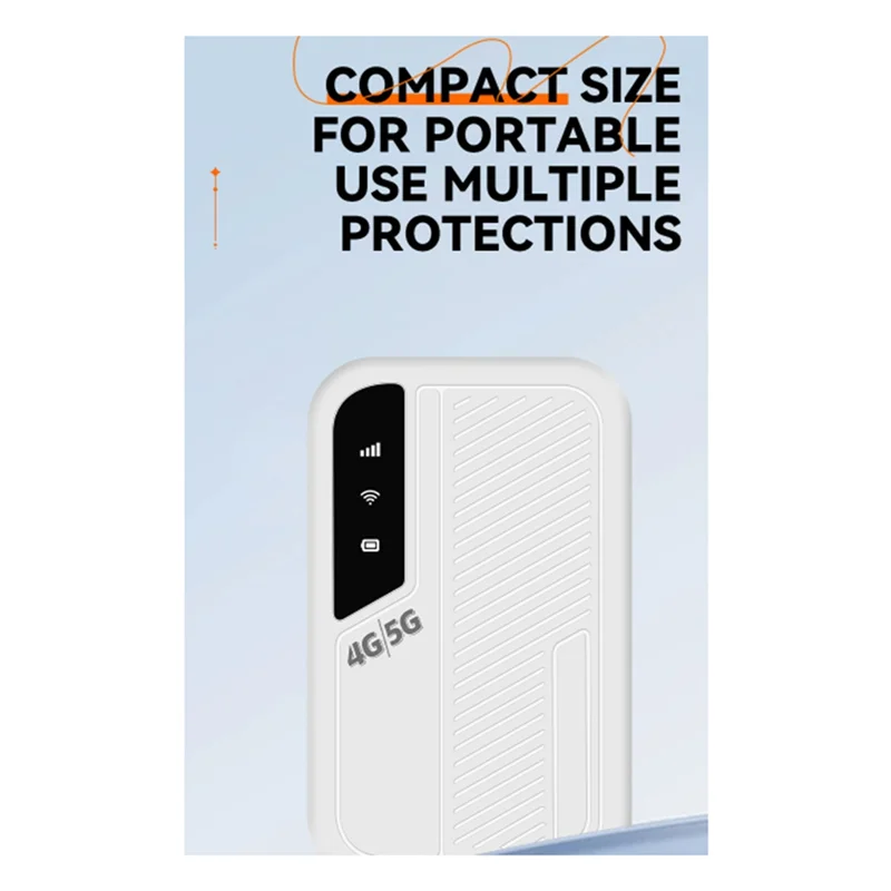 A99E-conexão estável wifi hotspot 4g 5g viagem slot para cartão sim 300mbps hotspot móvel suporta até 10 dispositivos-versão asiática a