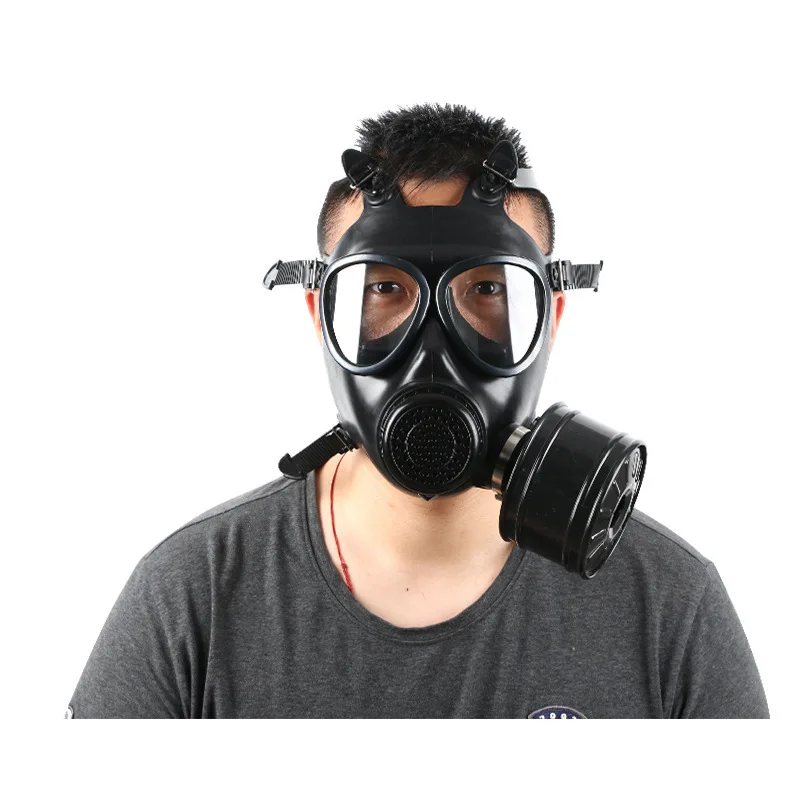 Ghostface Gas Mask Rubber Anti-Formaldehyde 87 Spray Paint Chemical Fire Drill Headwear