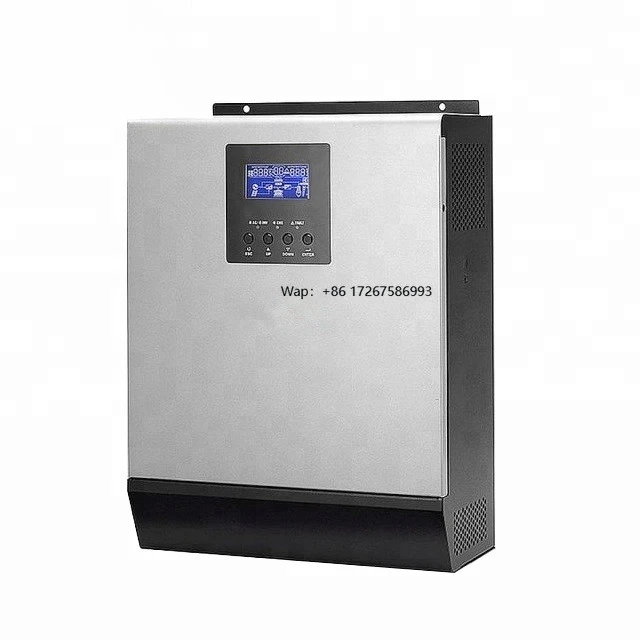 New design of 1KVA solar inverter with charge controller and