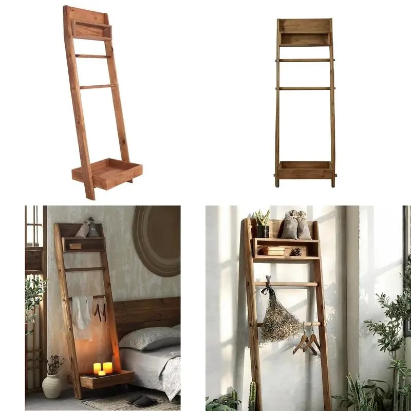 Multi Shelf Wall Mounted Storage Rack for Cracks and Narrow Spaces