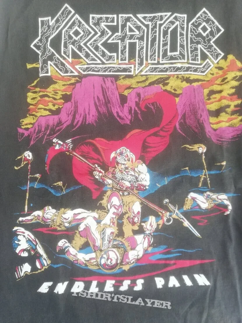 Kreator - Endless Pain Tour Black T-Shirt Cotton Unisex S-234XL US1021