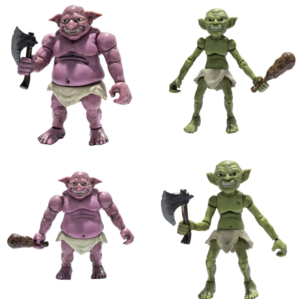 8Cm Pvc Toys Cabin Goblin Game Anime Action Figure Doll Movable Joint Garage Kit Collectible Model Ornament Toys Gift