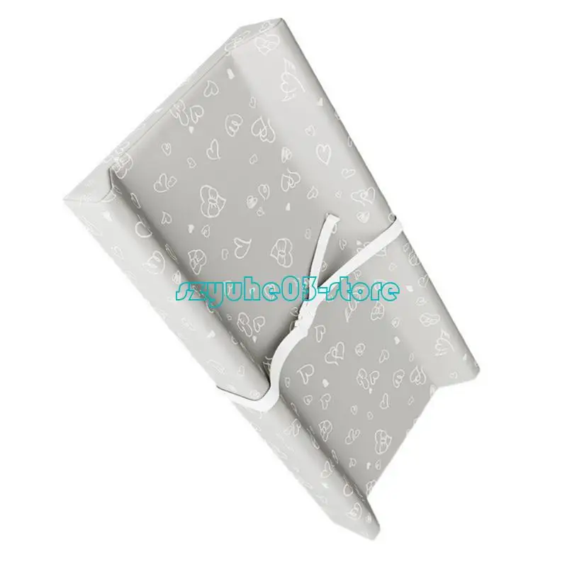 

4X7C Water Proofing Baby Changing Pad PU Leather Feature Wear Resistant Nappy Changer