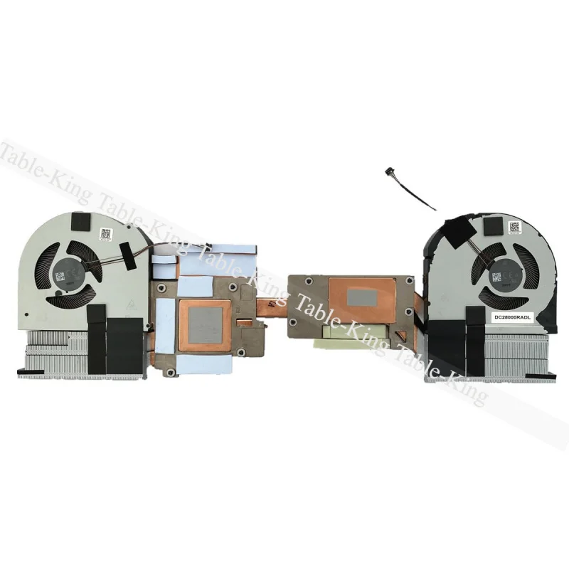 V+   CPU GPU Fan Set for Dell Precsion 7760 M7760 0F5PP9 F5PP9 0KPYYT 0X7RP6 ND85C34