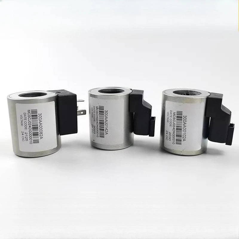 Pump Truck Air Cooling Solenoid Valve Coil - Threaded Cartridge Valve Solenoid for Crane & Stacker