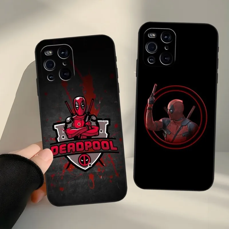 Cool Immortal Deadpool Groot Phone Case For OPPO Reno 6 Pro 7 Find X3 Neo A54 A55 X5 A16 A57 A92 A93 A74 A94 K9 K9S Cover