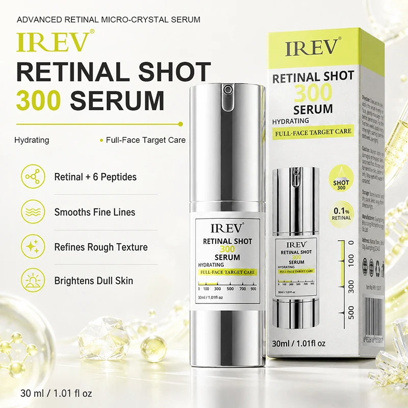 Retinol Microneedle Serum Eye Facial Cream Set Hydrating Facial Essence Kit Moisturizing Face Care Beauty Gentle Daily Skin Care