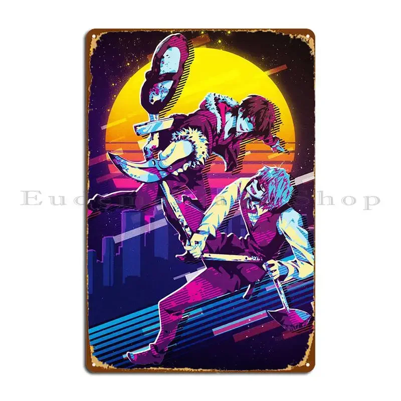 Металлическая табличка Shizuo и Izaya, дизайн гаража, классический классический жестяной знак для гостиной, постер