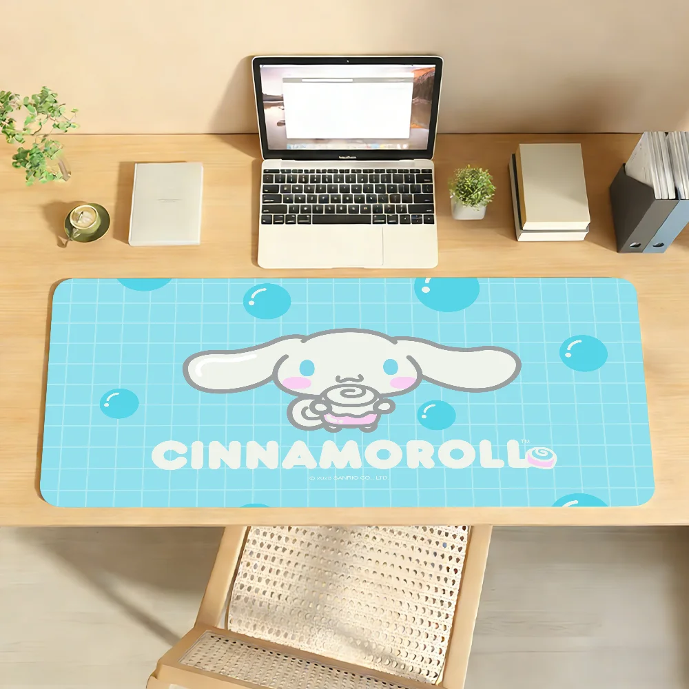 

Коврик для мыши S-Anime C-Cinnamorolls, резиновый нескользящий коврик для мыши для компьютера и ноутбука, коврик для геймеров, декоративный настольный коврик