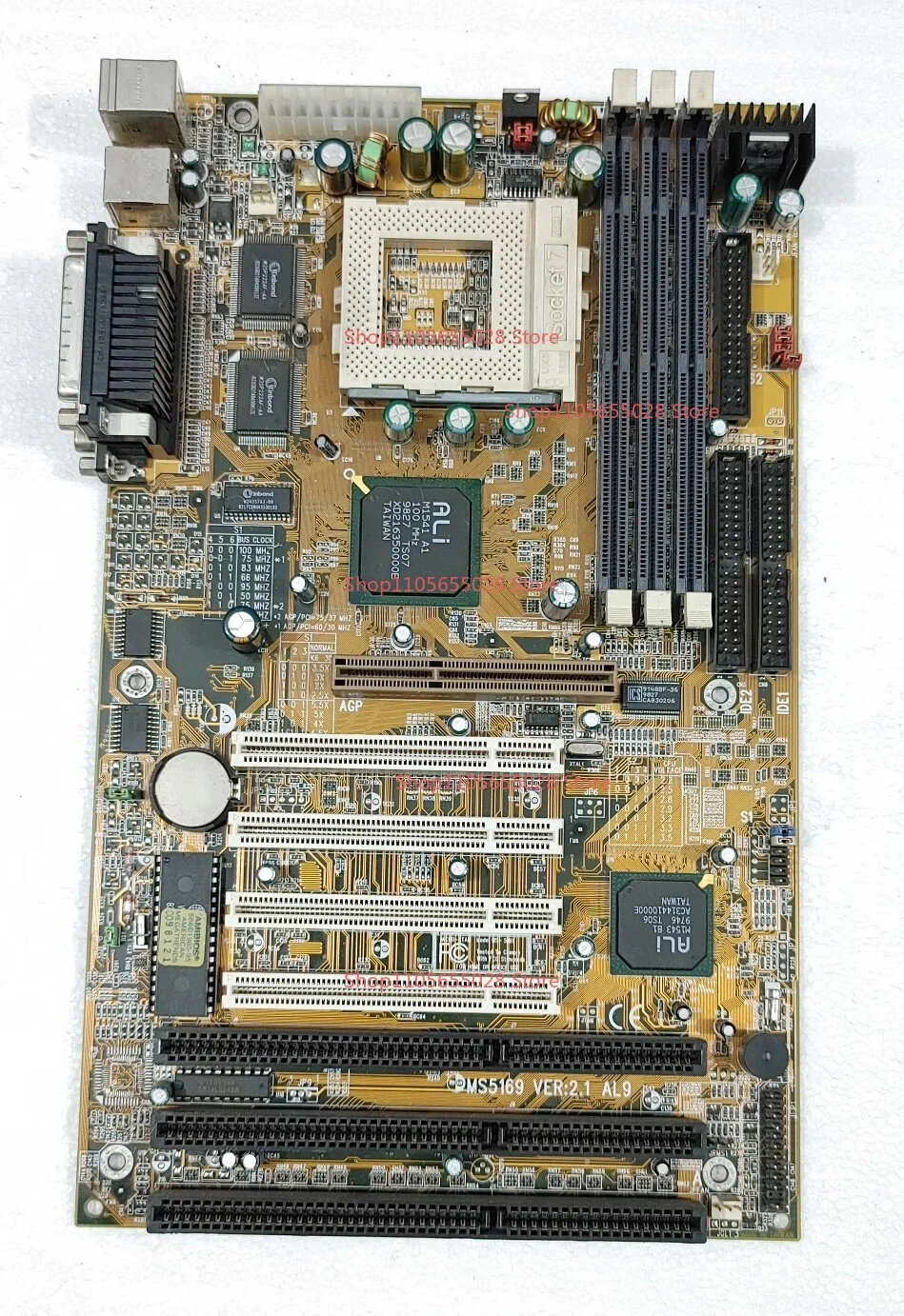 For MS-5169 MSI Main Board AL9, Antique 586 Socket ALi Chipset