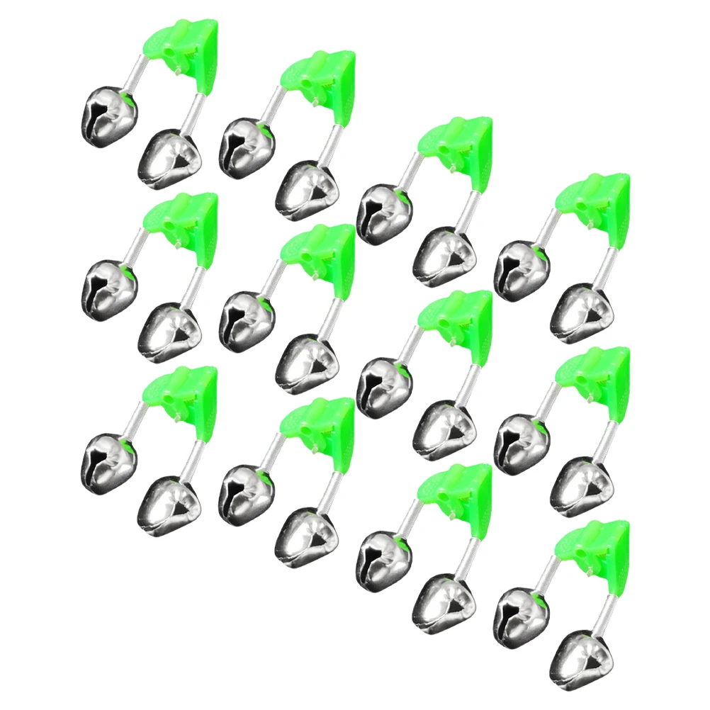 

30pcs Fishing Rod Alarm Bait Accessories for Rods ABS Alloy Fishing Tool Beginner Enthusiast Kids Dual Alert Bells