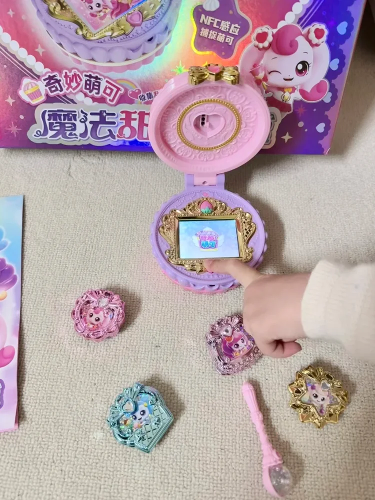 Teenieping Kawaii Anime Figure Magic Sweetheart Princess Play Box Giocattolo carino per regali di compleanno Giocattolo vocale elettronico da collezione