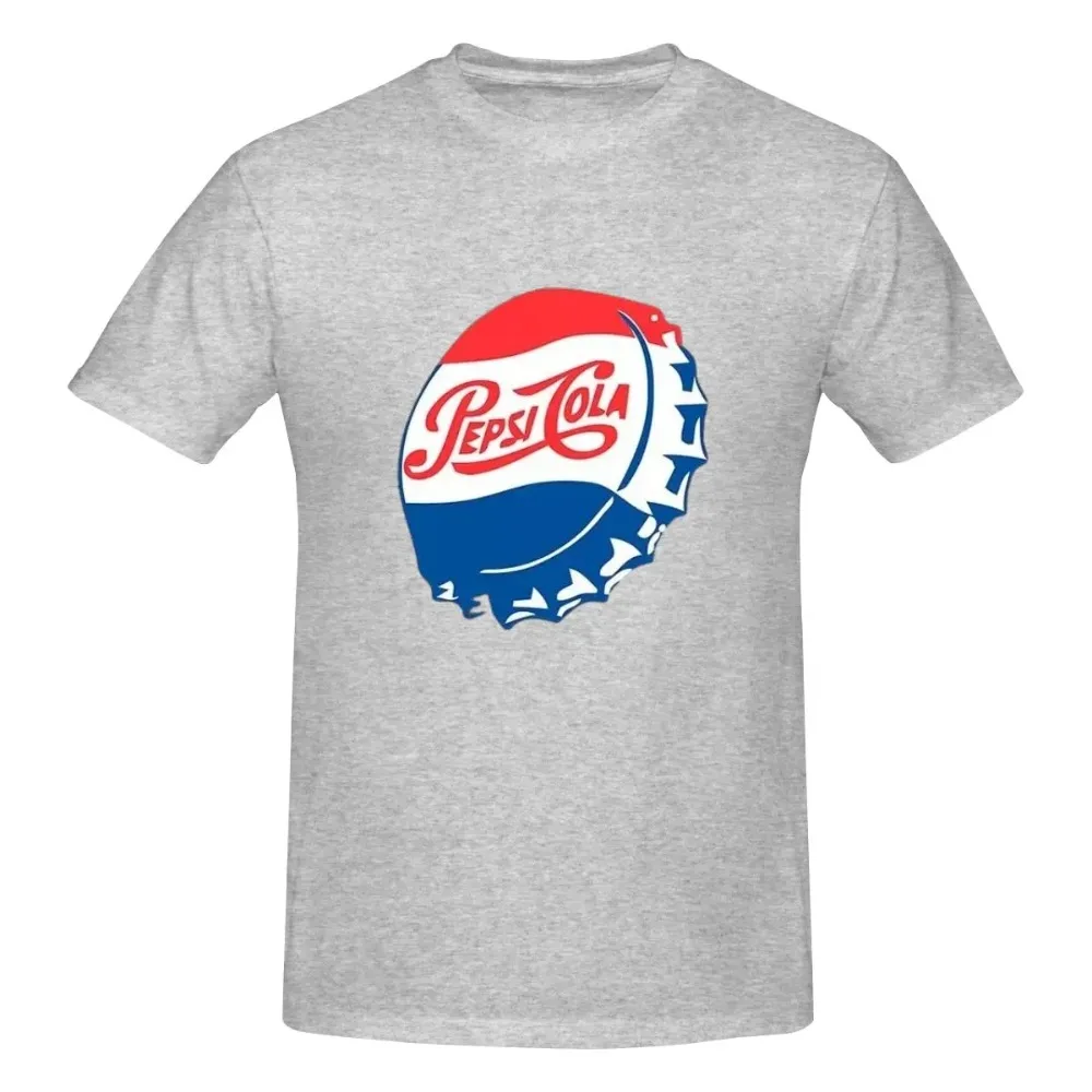 2025 Summer Men P-Pepsi Luxury T Shirts for Men Summer Print Shirt Cotton High Quality Clothing Streetwear Tops Tee