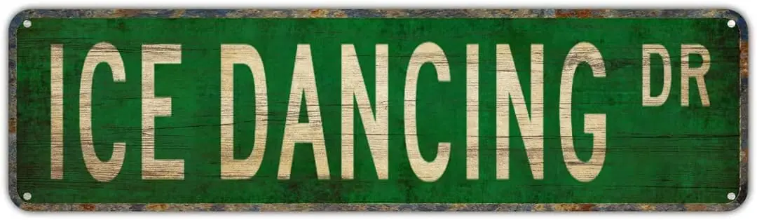 

Винтажный декор Настенные вывески Танец льда Танец льда Знак Танцы льда Вентилятор Танцы льда Уличный знак Город Страна Дорога Настенный подарок Улица