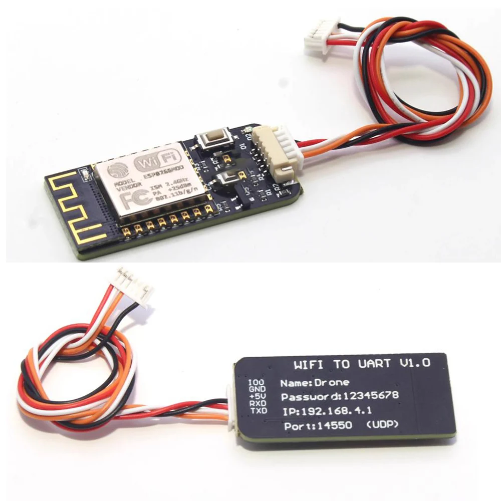 وحدة القياس عن بعد الراديو اللاسلكية Wifi V1.0 لـ MAVLink2 لوحدة التحكم في الطيران Pixhawk APM FPV