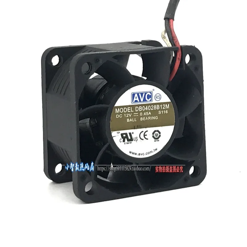 

ОРИГИНАЛЬНЫЙ DB04028B12M-189 12 В 0,45 А 4028 40*40*28 мм НОВЫЙ охлаждающий вентилятор-радиатор