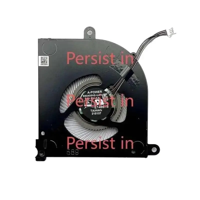 

€ CPU €GPU Cooling Fan for Stealth 15M MS-1562 MS-1563 BS5405HS-U4W U4X Laptop