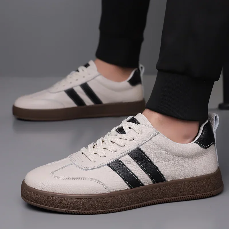 

Brand Lace-up Ultra-light Flat Shoes for Both Men and Women, Low-top Shallow Opening Lace-up Casual Walking Vulcanized Sneakers