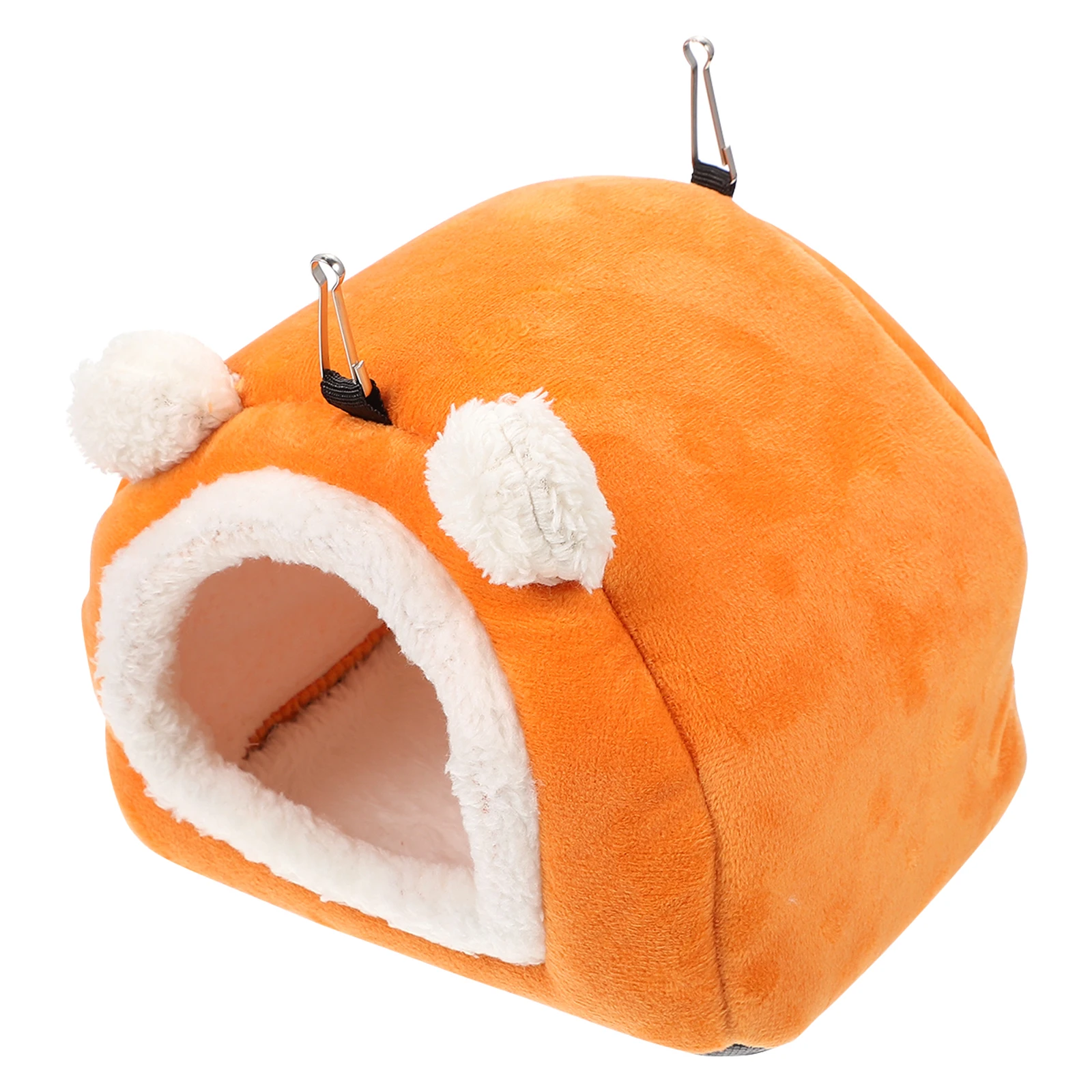 

Cotton Pet Nest Hamster Bed House Chinchilla Guinea Pig Warm Hideout Cartoon Shape Small Size Safety Material Washable Pet