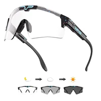 Kapvoe gafas de sol fotocromáticas para hombre, gafas polarizadas para ciclismo, gafas deportivas para montaña MTB, gafas para bicicleta para mujer, protección para bicicleta
