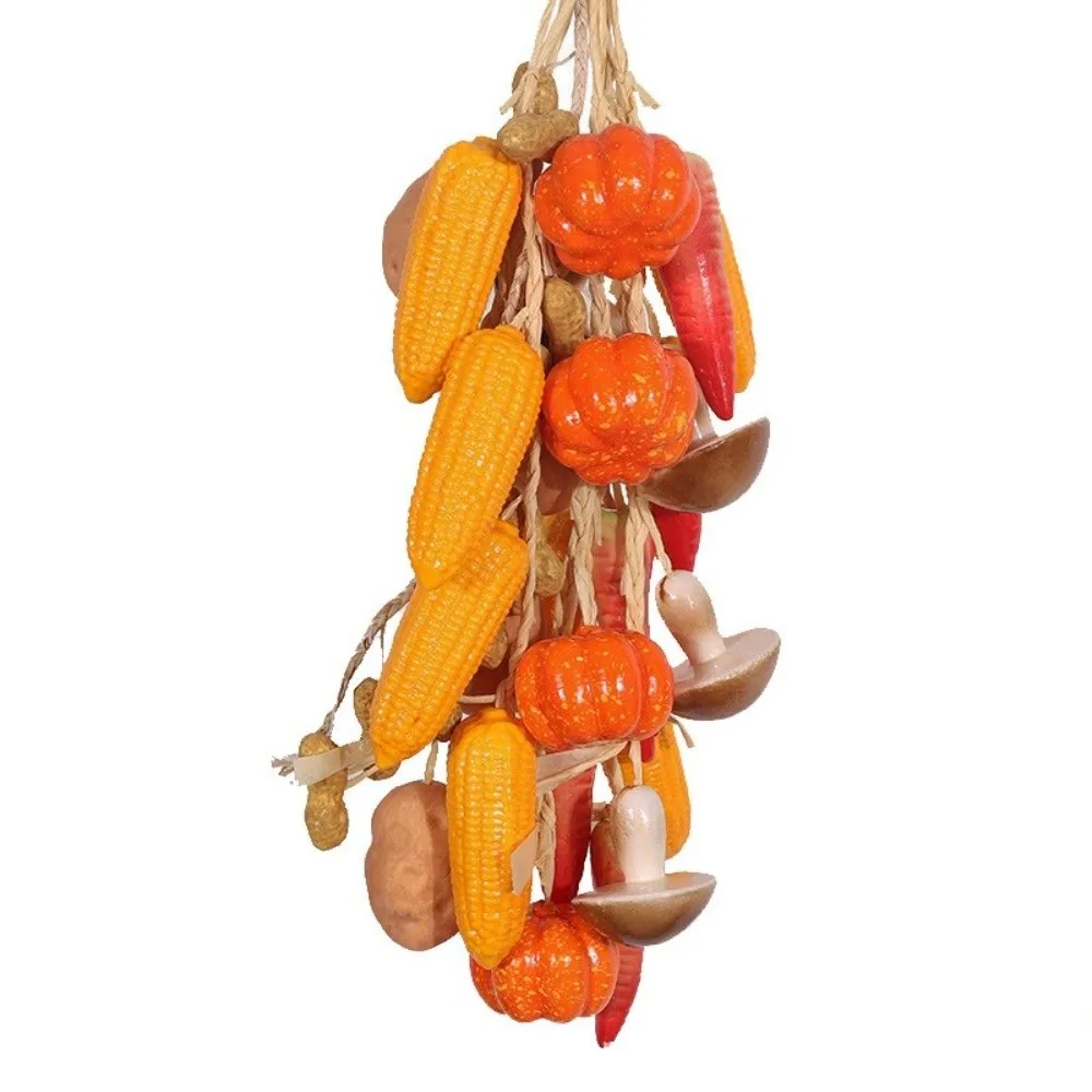 Artificial Simulation Fruit Vegetable String Foam Fake Vegetable Hanging Decoration Wedding Photography Props DIY Decoration