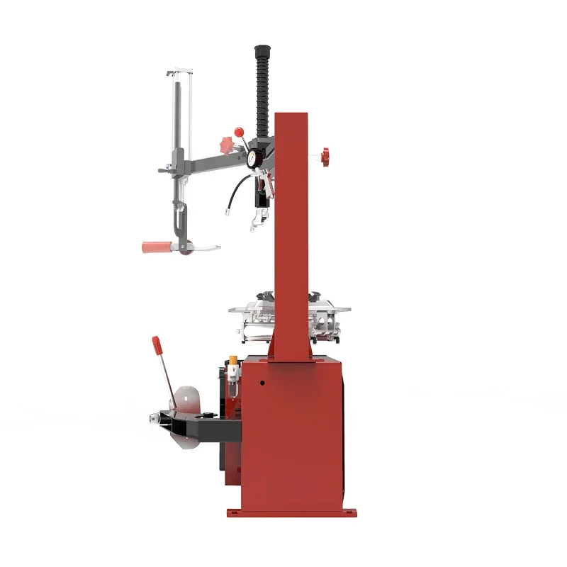 

--OEM Workshop Automatic Double Auxiliary Arm No Damage Wheel Hub Locking 10-26 Inch Tire Changer Machine For Sale