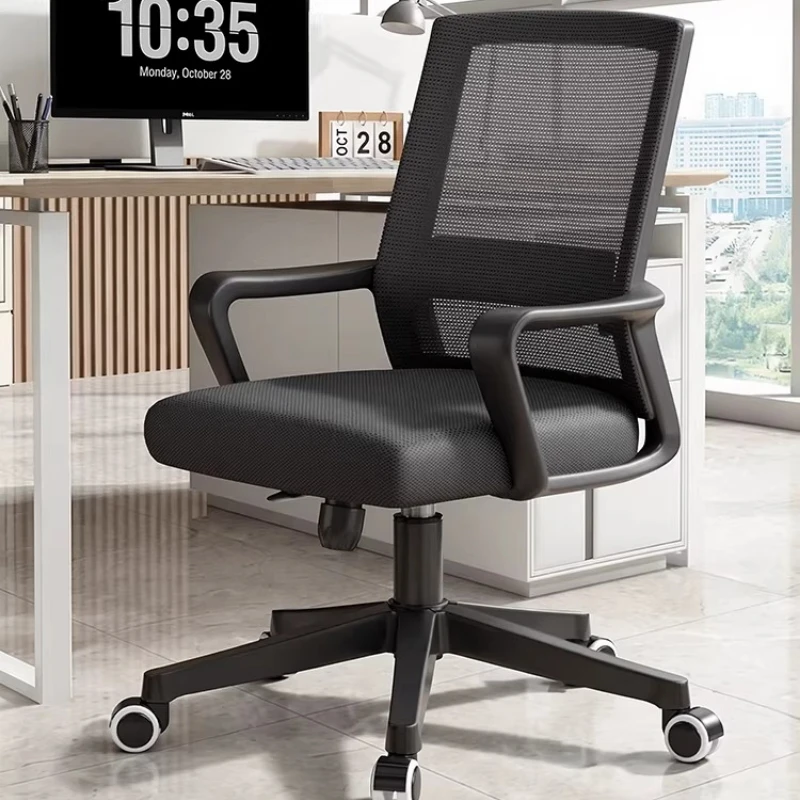 

Home Office Chair Comfy Luxury Computer Acrylic Lazy High Back Office Chair Comfortable Ergonomic Chaise De Bureaux Furniture