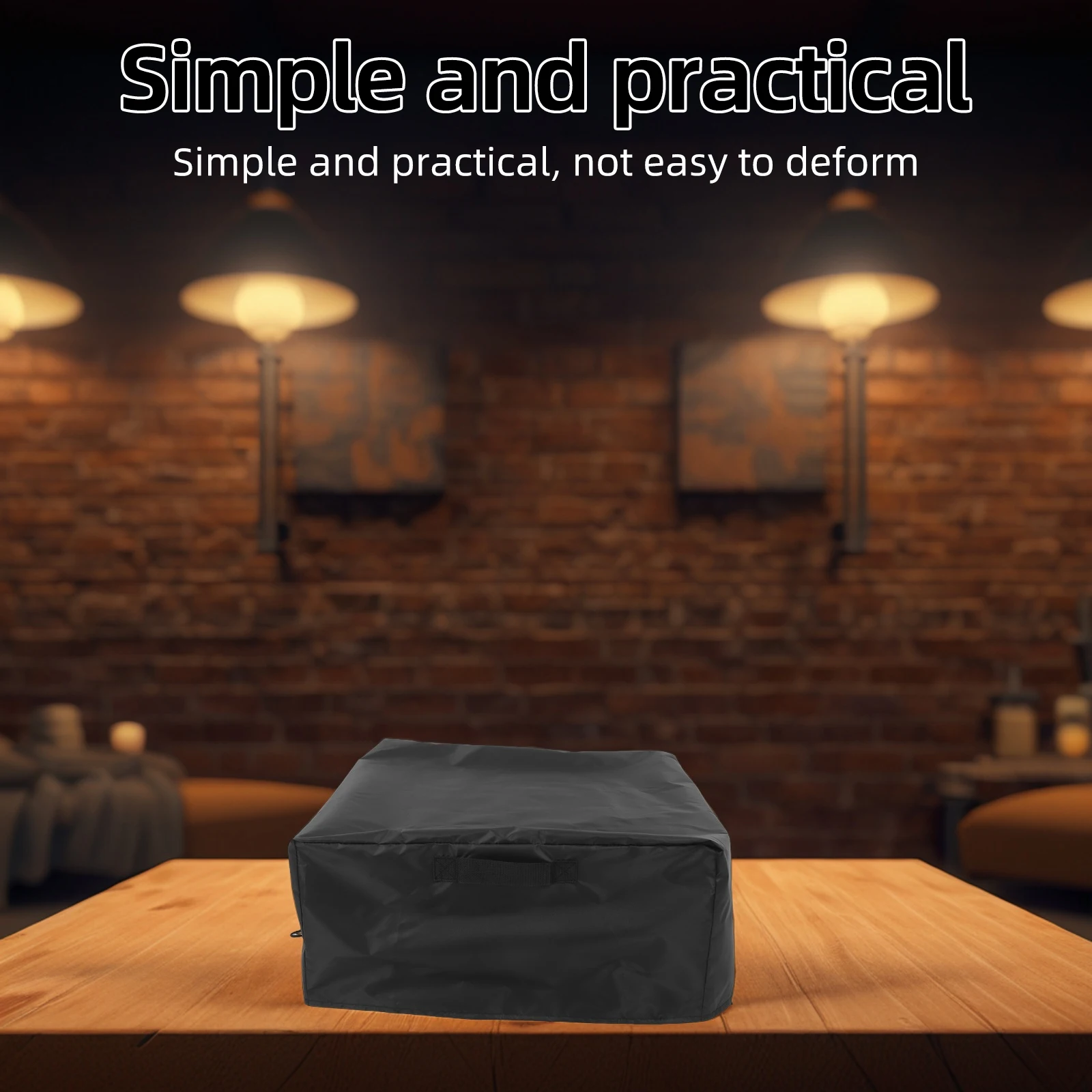 

Pizza Oven Cover 420D Oxford Waterproof Insulated Bag Portable Storage Fryer Cook Large Small Tabletop BBQ Accessories Food