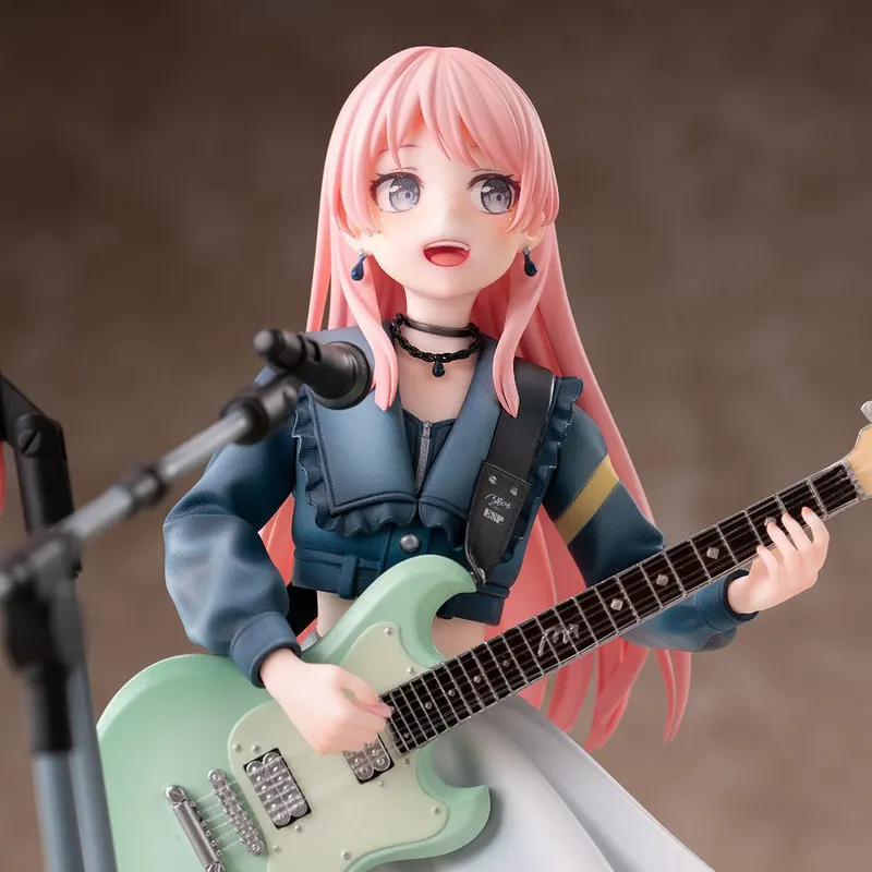 

Bang Dream! It'S Mygo!!!!! Band Guitarist Aine Chihaya Lovely Girl With Pink Hair Figure Collect Decorate Anime Birthday Gifts