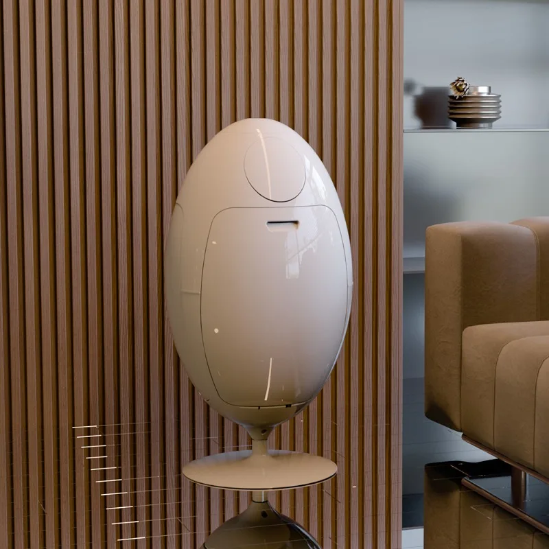 Dinosaur Egg Shaped Trash Can, Italian Style Open Kitchen Decorative Waste Bin, Factory Direct Supply