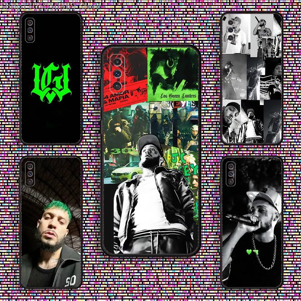 حافظة هاتف Jc Reyes Tour 2025 لهاتف سامسونج S 25,24,23,22,30,21,10,9,Ultra,Plus,Lite,FE,4,5G حافظة ناعمة سوداء