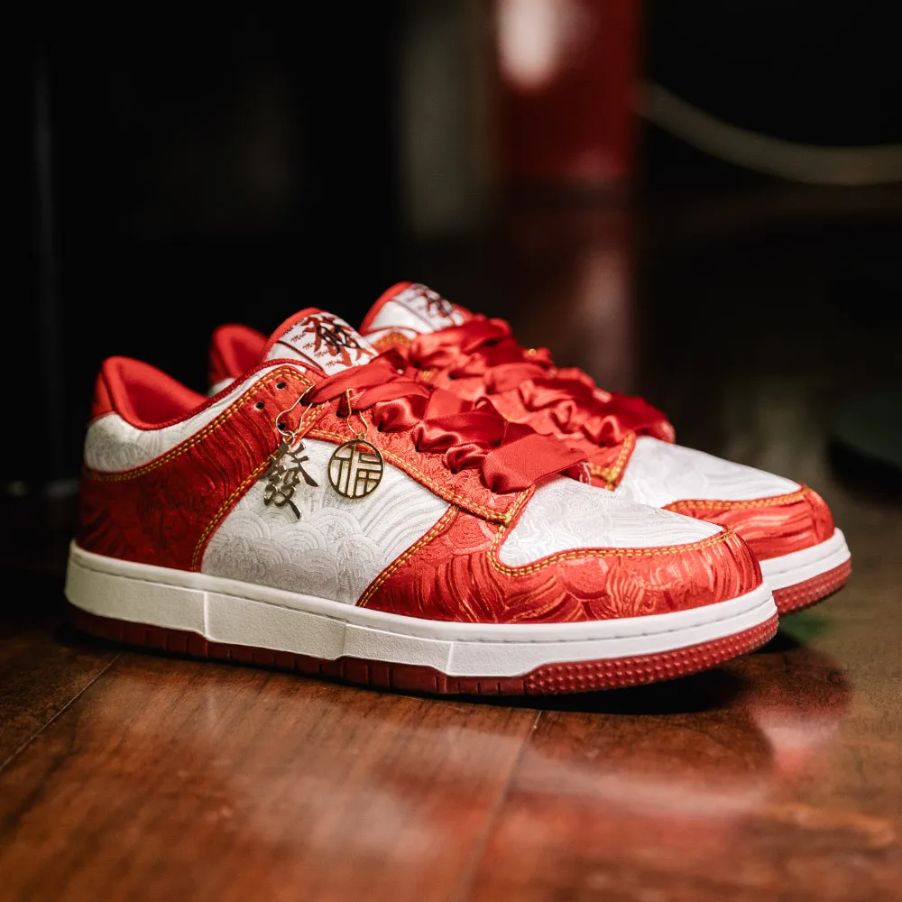 Mr.A الأحمر موضة جديدة تنفس مريحة النمط الصيني أحذية رياضية كاجوال عالية الجودة أحذية عصرية أحذية رجالية عادية الخريف والشتاء #1