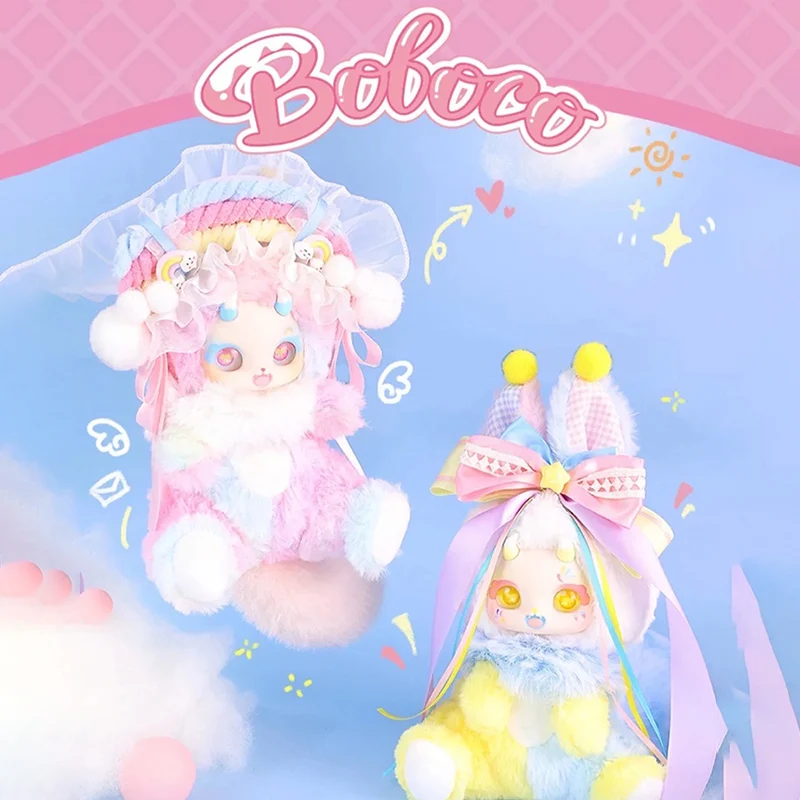 

100% натуральная серия Boboco V2 Enigma Wonderland, слепая коробка, модная милая виниловая кукла с лицом, орнамент, мультяшный орнамент, подарочные игрушки