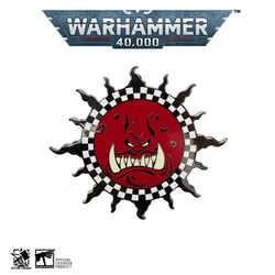 [Starforged Star Casting] Evil Sun Clan Car Logo/Adhesive Warhammer 40K Game Surrounding Creative Decoration