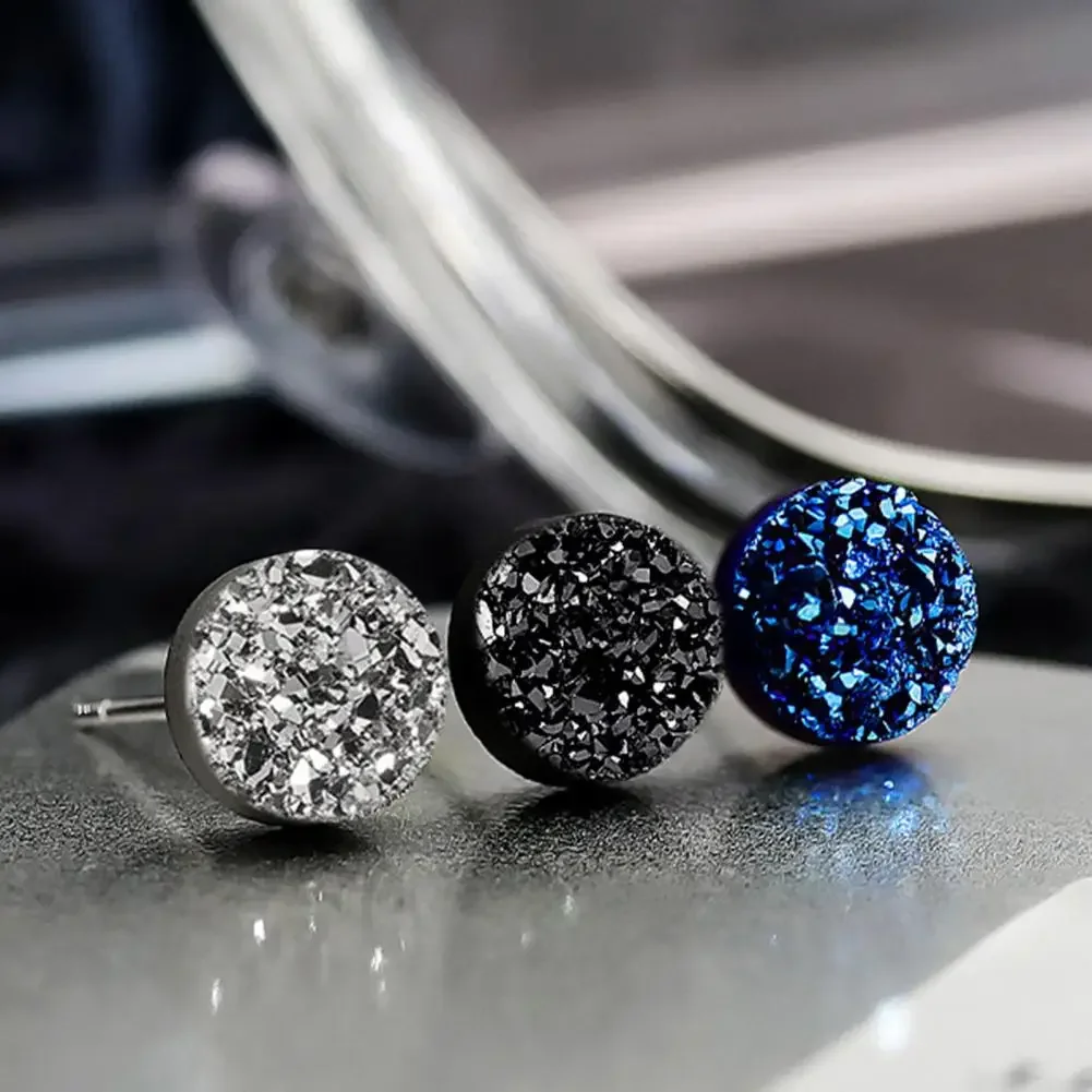 Kolczyki ze stali nierdzewnej ze sztyftem dla mężczyzn kobiet Unisex magnetyczne kolczyki bez kolczyków z germanu limfatycznego klipsy do uszu