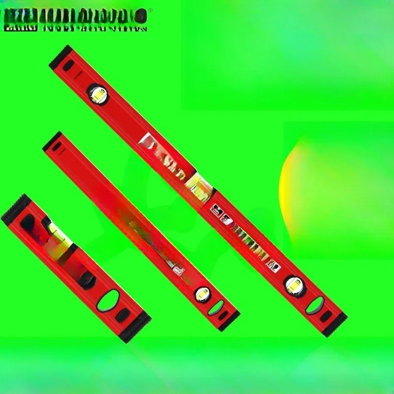 High precision and strong magnetic square tube level ruler, home decoration level ruler