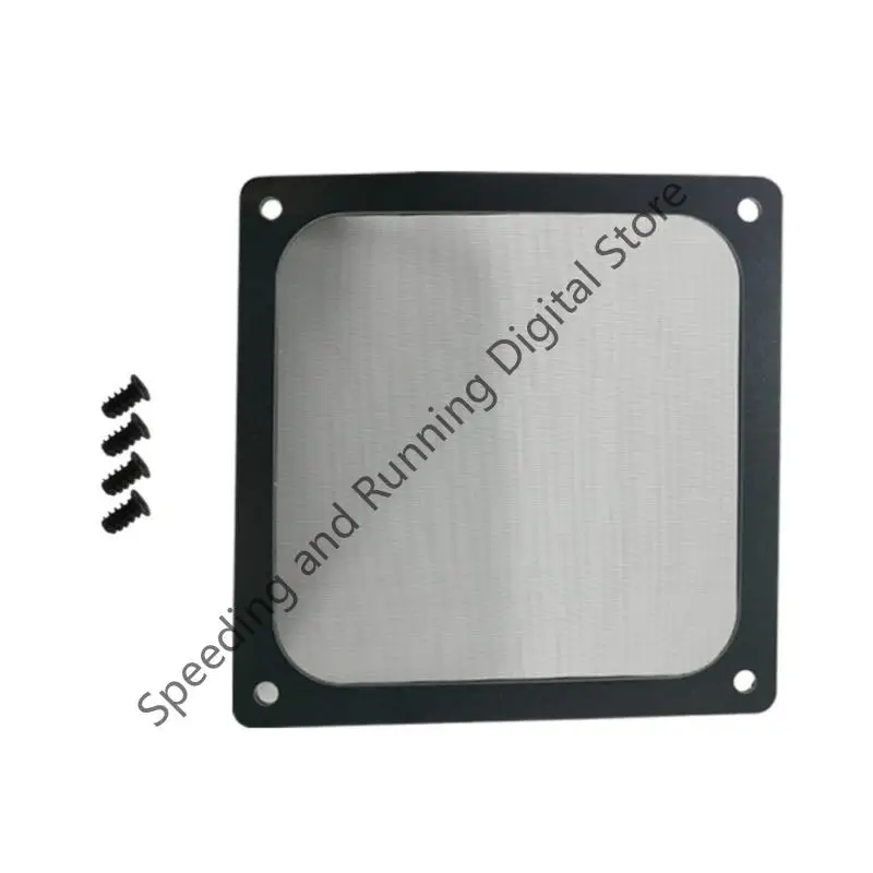80mm 90mm 120mm 140mm PCシャーシ冷却ファン用ダストフィルター マグネット式防塵メッシュカバー コンピューターシャーシネットガード（穴付き）