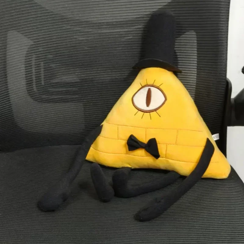 28cm Disney Weird Town Bill Cipher Cartoon Characters Soft Stuffed Plush Doll Toys Throw Pillow Children Birthday Christmas Gift