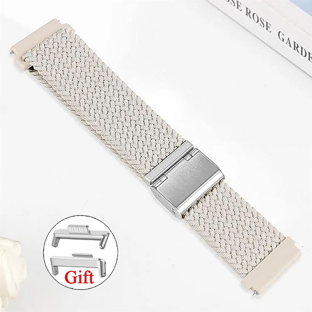 سوار نايلون مرن مضفر لساعة HUOHE ، حزام بديل للمعصم ، إكسسوارات حزام ، مناسب لساعة HUOHE Fits 3 ، سوار