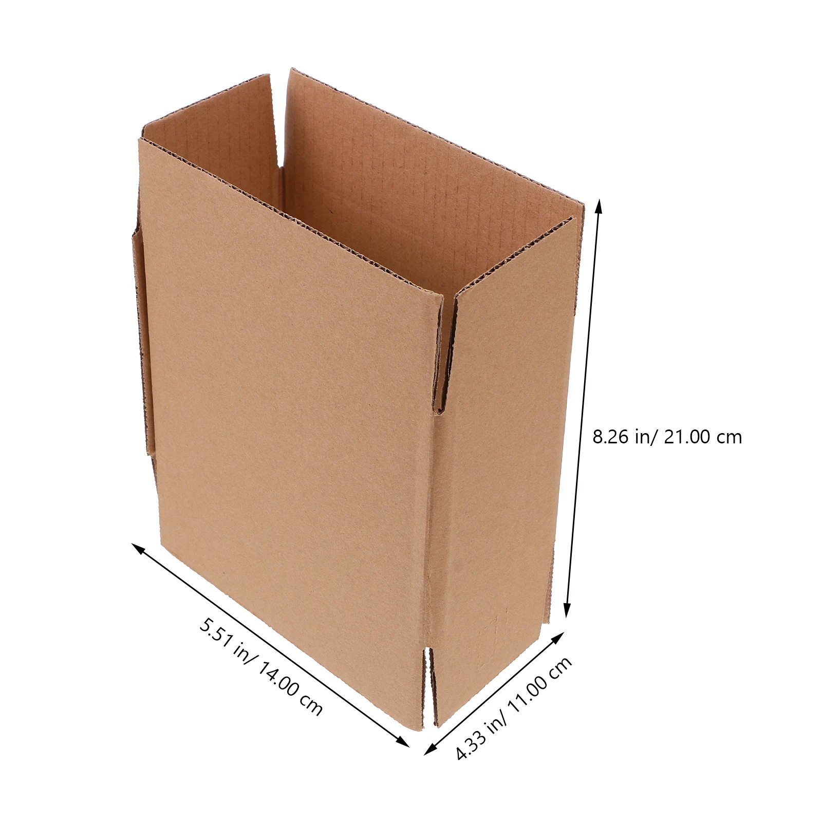

20 pcs Small Cardboard Storage Cartons Boxes Hard Kraft Storage Useful Packing Eco Friendly Recyclable Gift Boxes