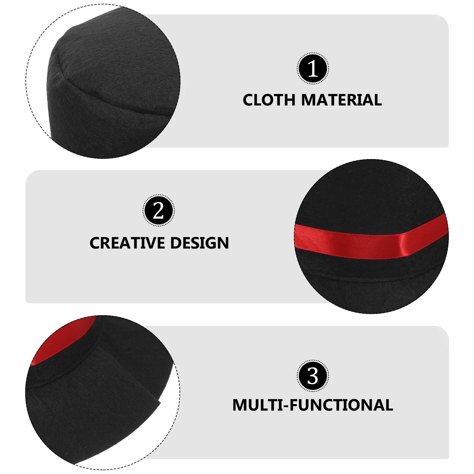 Snowman Topper Hat Cosplay Christmas Costume Cap and Nose Party Favor Photography Prop Making