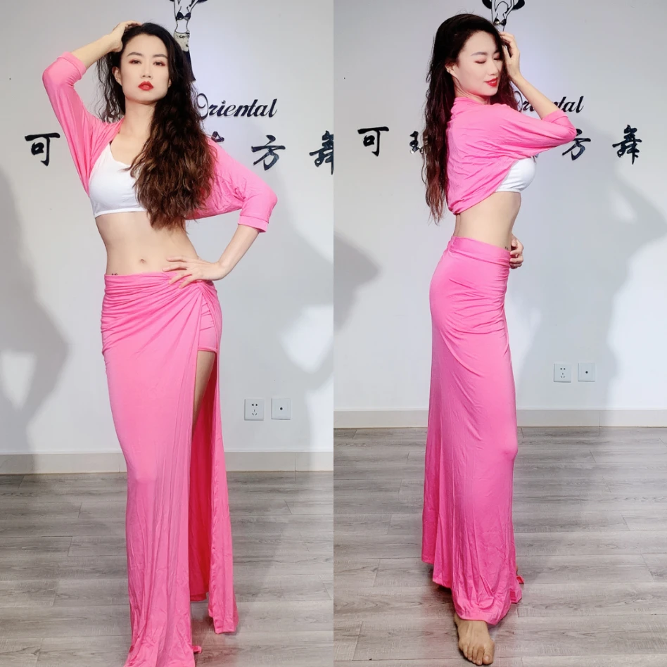 Belly Dance costume Outfit Caderin Dancer Lessons Wear 2023 For Women Set Oriental Adult Professional Top Skirts Dress Suit