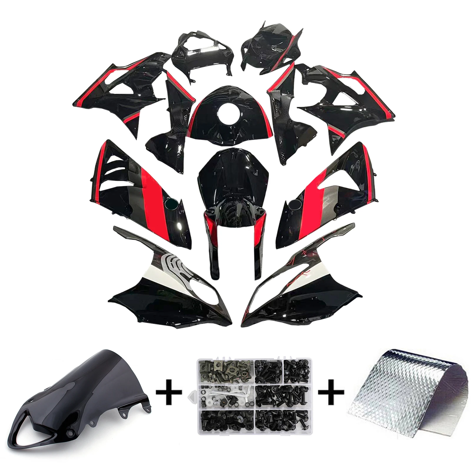 Topteng Injection Fairing Kit Bodywork Plastic ABS fit For BMW S1000RR 2009 2010 2011 2012 2013 2014 S 1000 RR 1000RR