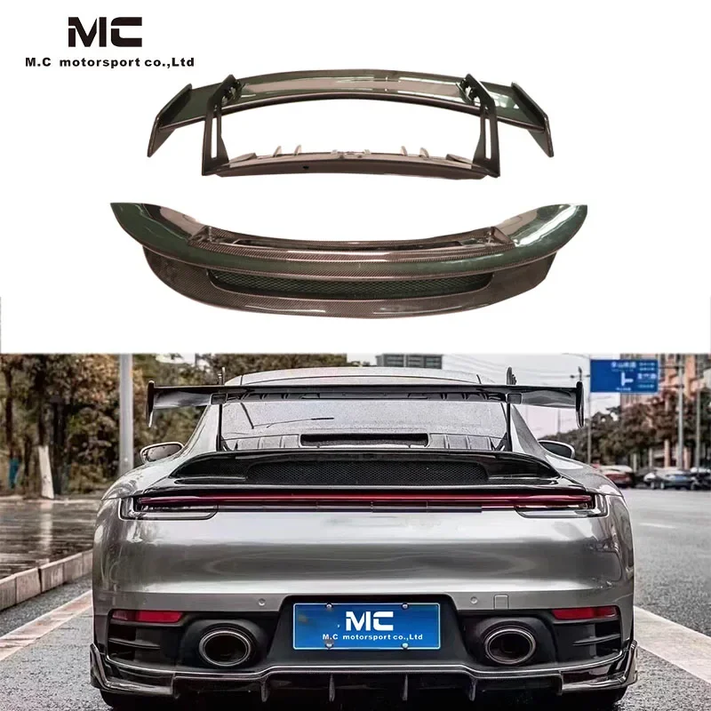 Rear Wing Spoiler GT3 Style For porsche 911 992 gt3 carbon fiber spoiler GT Spoiler